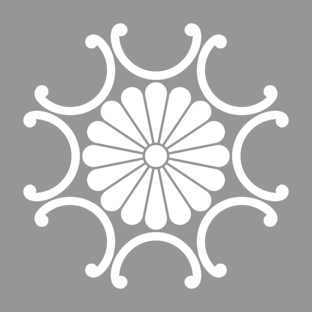 外八つ鐶に十六菊紋 7