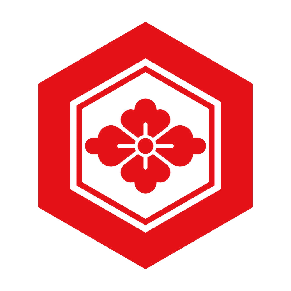 亀甲花菱紋 8
