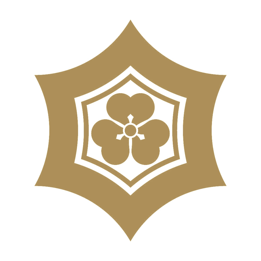 反り亀甲に片喰紋 9
