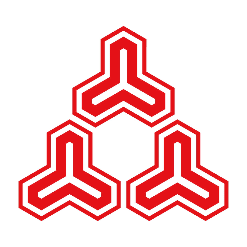 三つ毘沙門亀甲紋 8