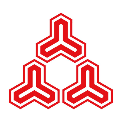 三つ毘沙門亀甲紋 8