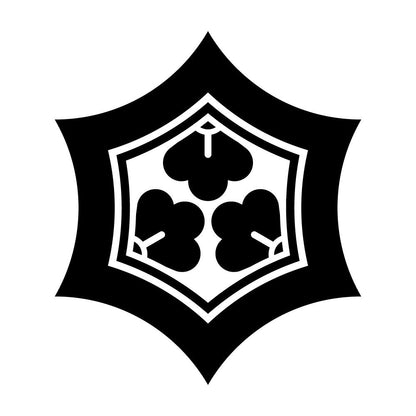 反り亀甲崩し紋
