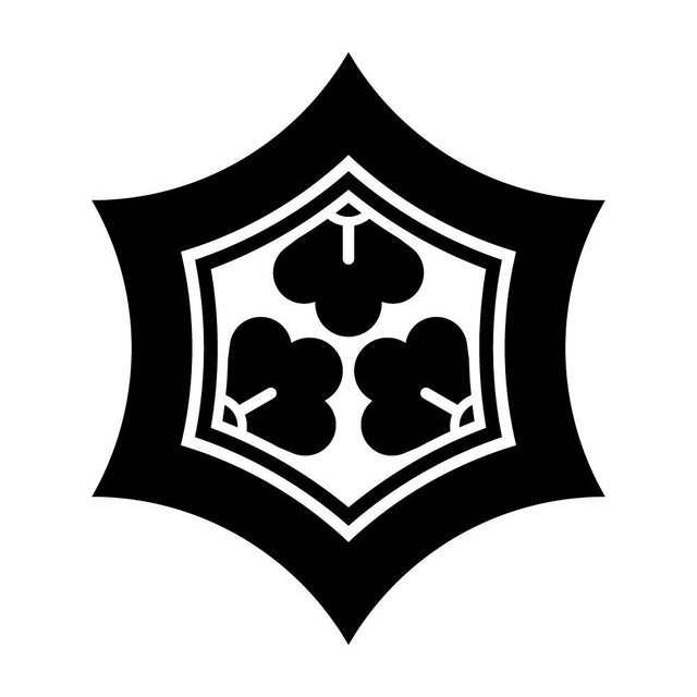 反り亀甲崩し紋