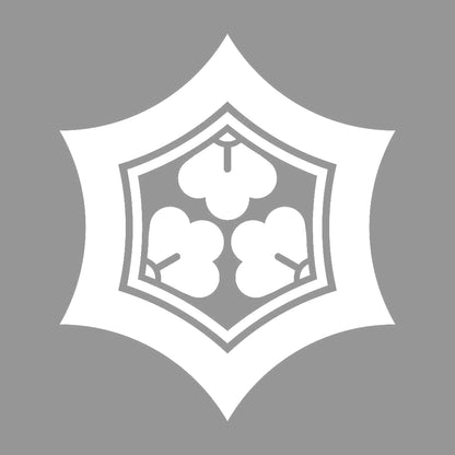 反り亀甲崩し紋 7