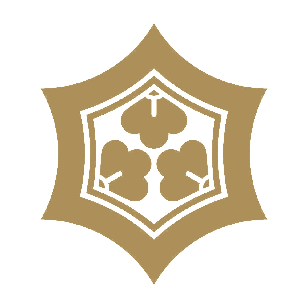 反り亀甲崩し紋 9