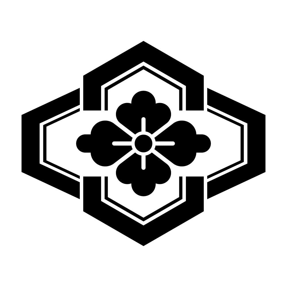 木瓜形亀甲紋