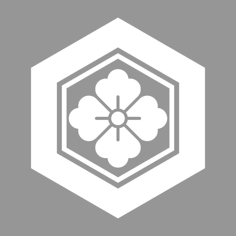 亀甲に花角紋 7