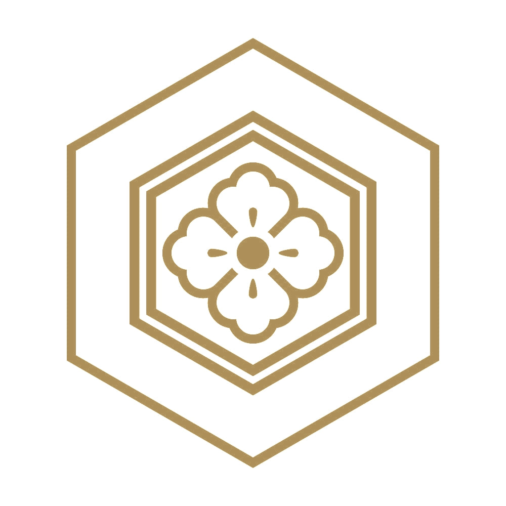 陰亀甲花角紋 9