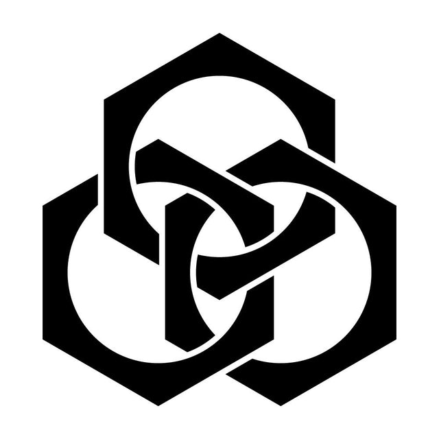 三つ組み合い鉄砲亀甲紋