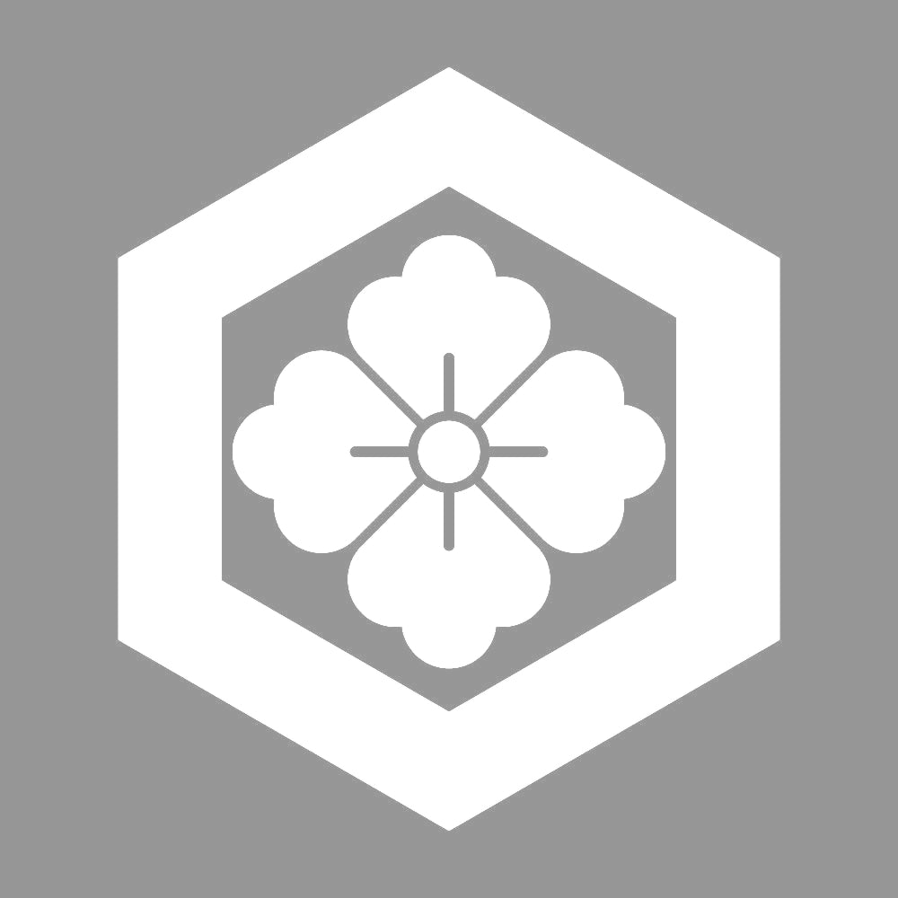 一重亀甲に花角紋 7