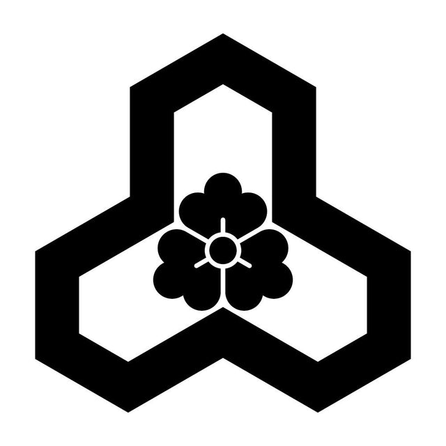 変わり花亀甲紋