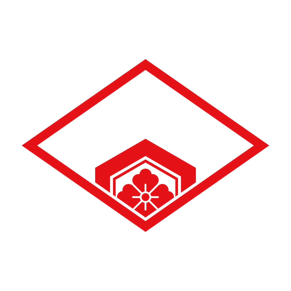 糸菱に覗き亀甲花菱紋 8