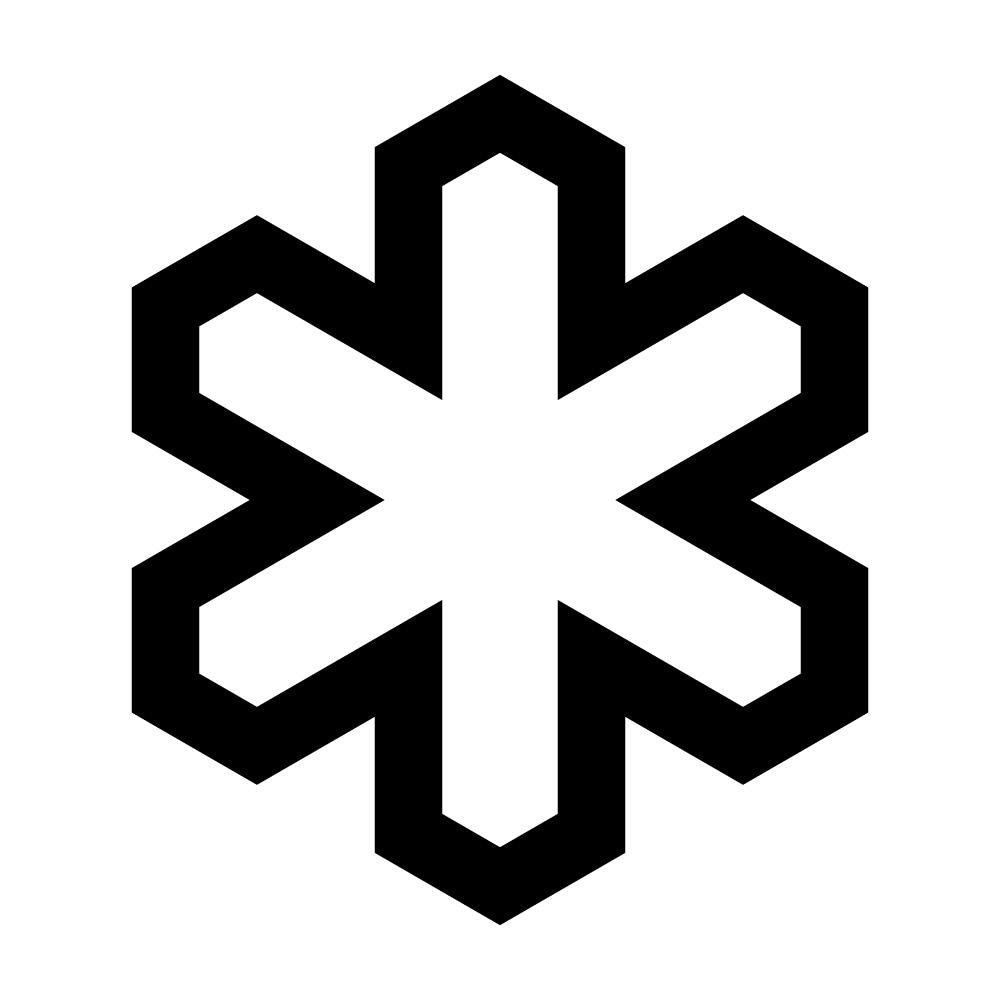 六方亀甲形紋