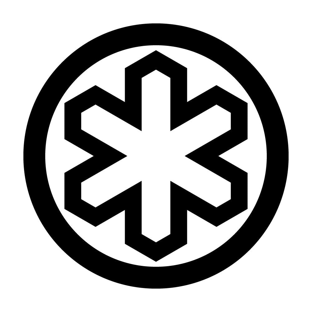 丸に六方亀甲形紋