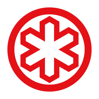 丸に六方亀甲形紋 8