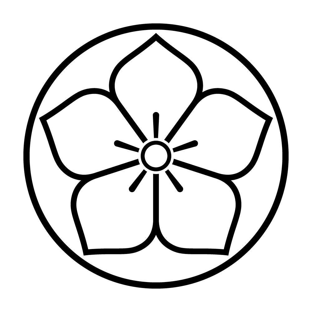 糸輪に陰桔梗紋