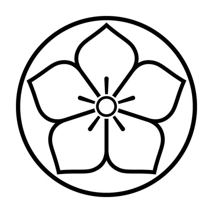 糸輪に陰桔梗紋