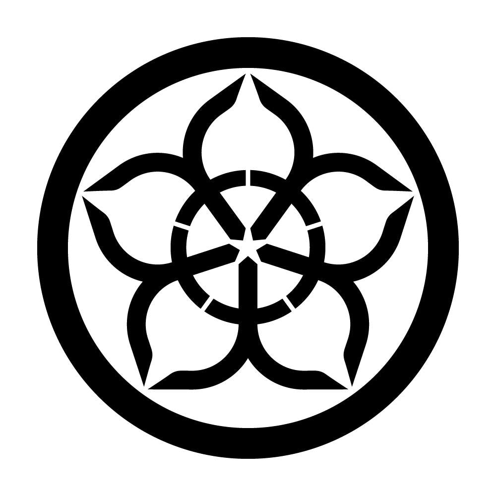 丸に大の字桔梗紋