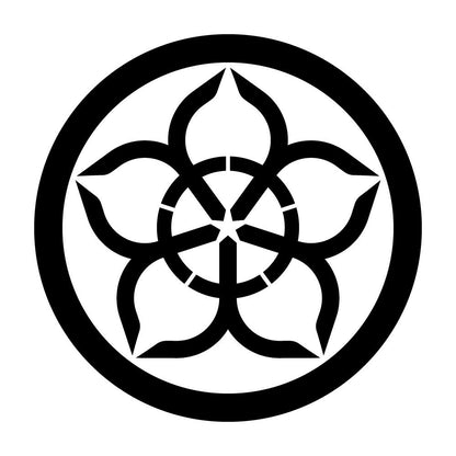 丸に大の字桔梗紋