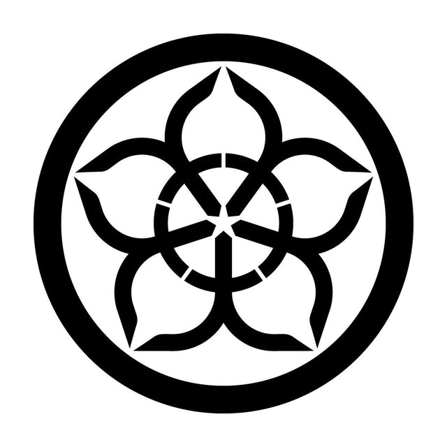 丸に大の字桔梗紋