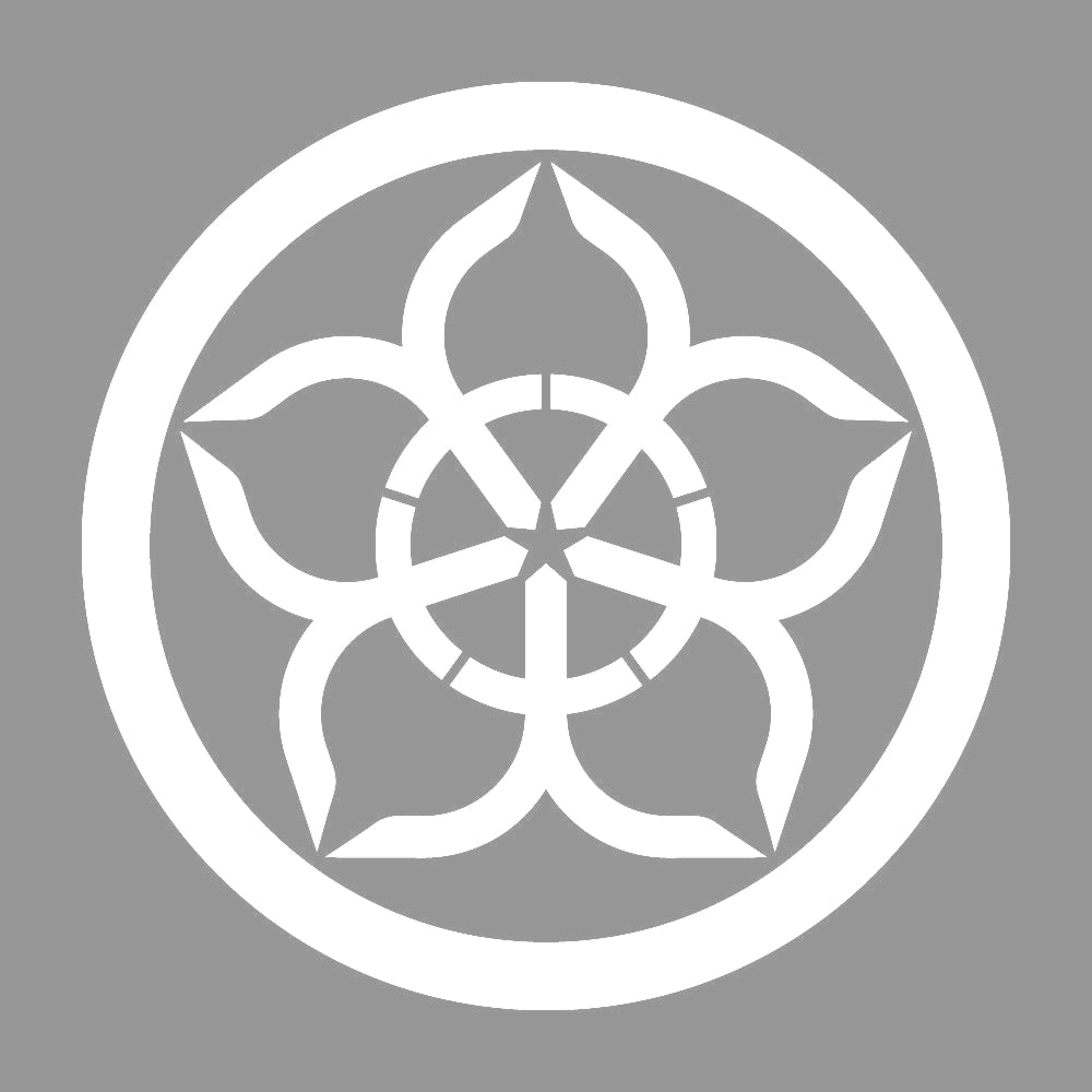 丸に大の字桔梗紋 7