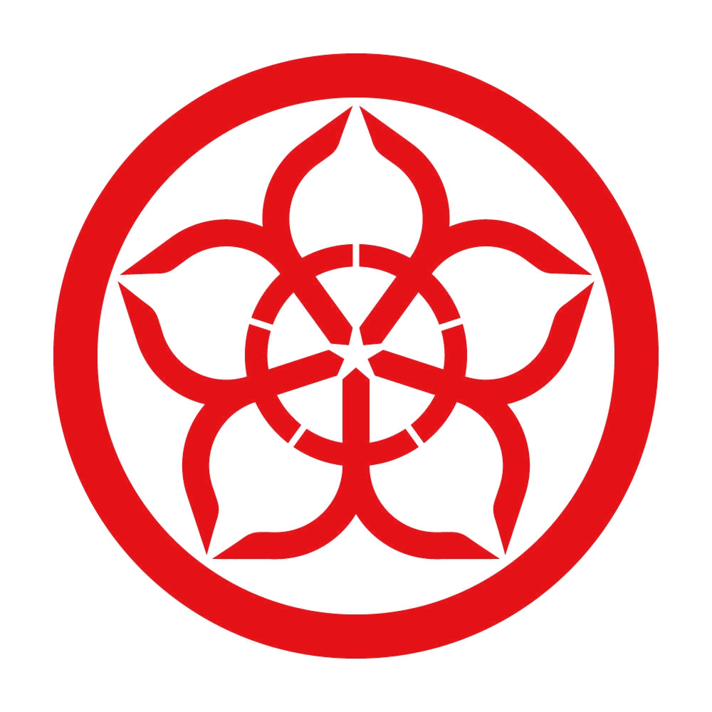 丸に大の字桔梗紋 8