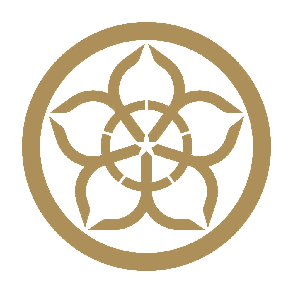 丸に大の字桔梗紋 9