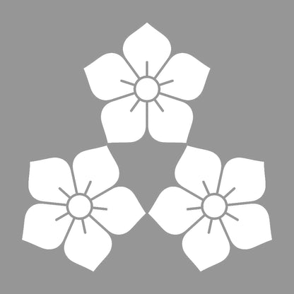 尻合せ三つ桔梗紋 7