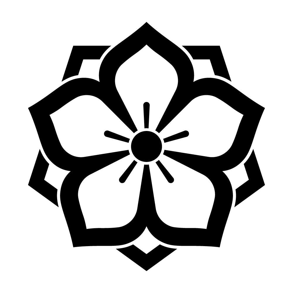 中陰八重桔梗紋