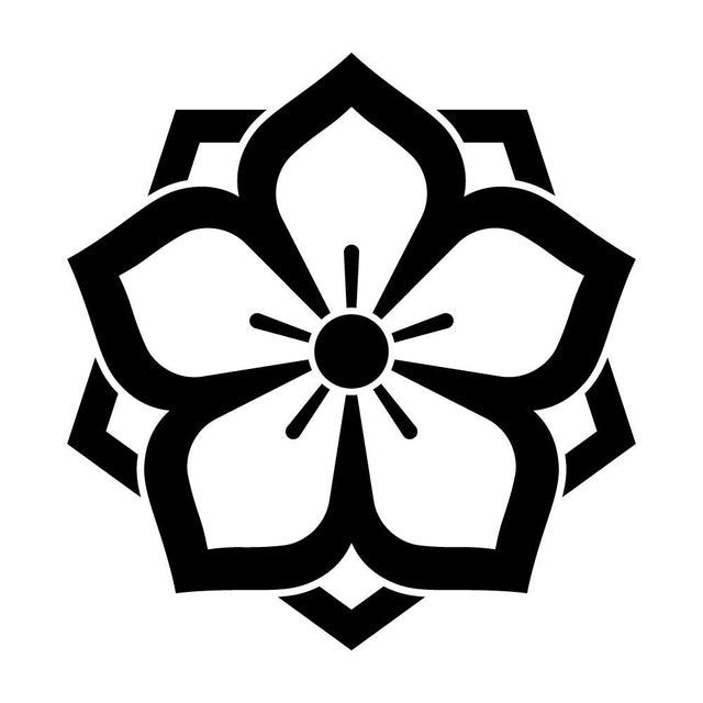 中陰八重桔梗紋