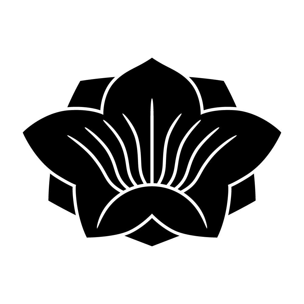 八重花桔梗紋