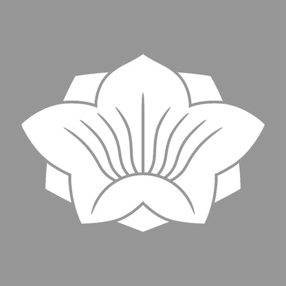 八重花桔梗紋 7