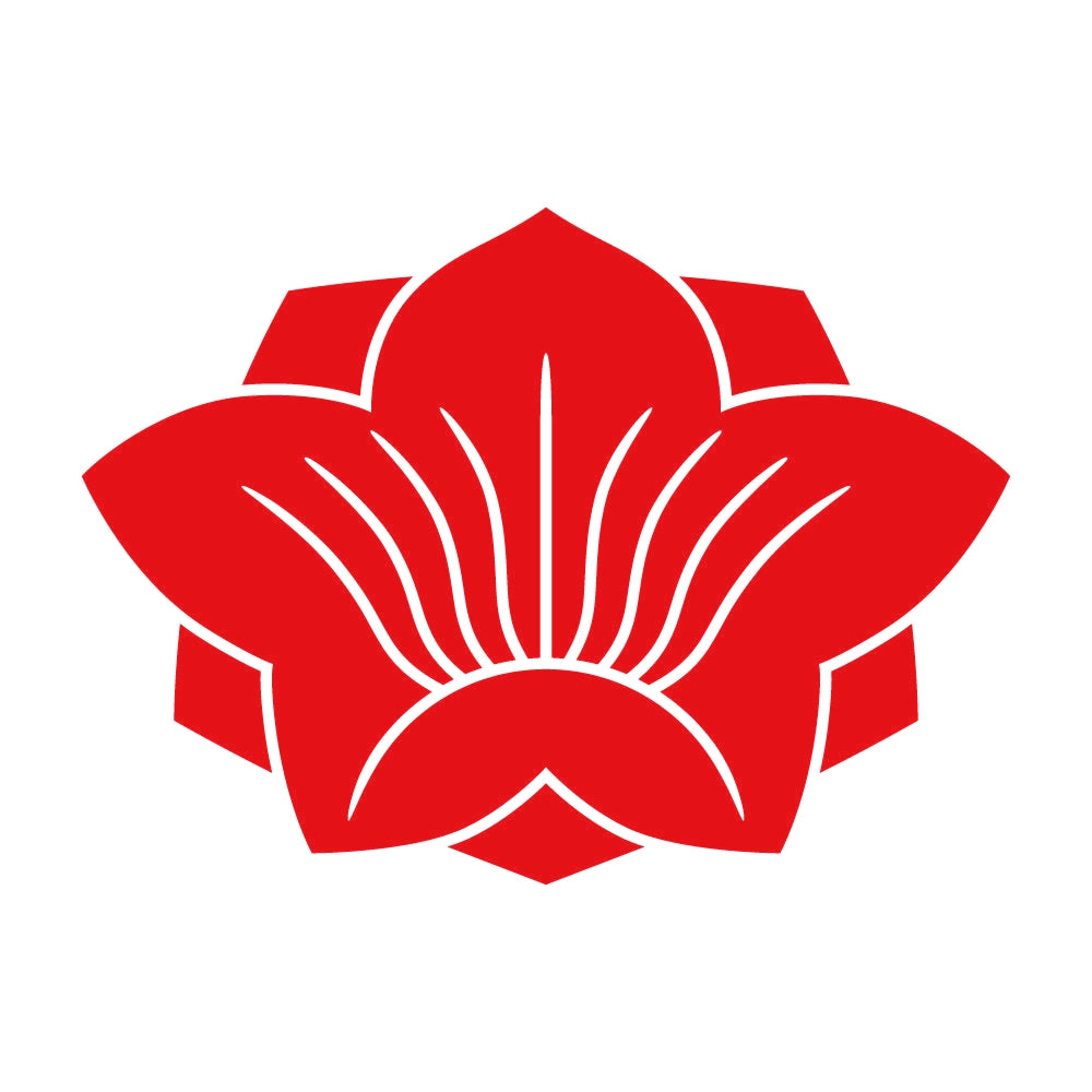 八重花桔梗紋 8