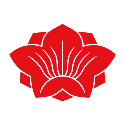 八重花桔梗紋 8