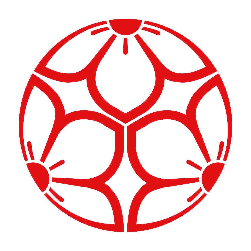 中陰三つ割り桔梗紋 8