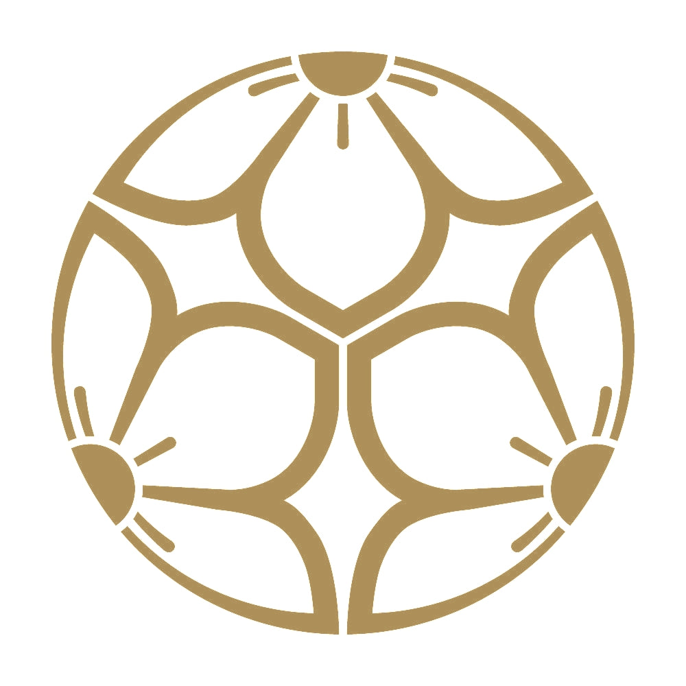 中陰三つ割り桔梗紋 9