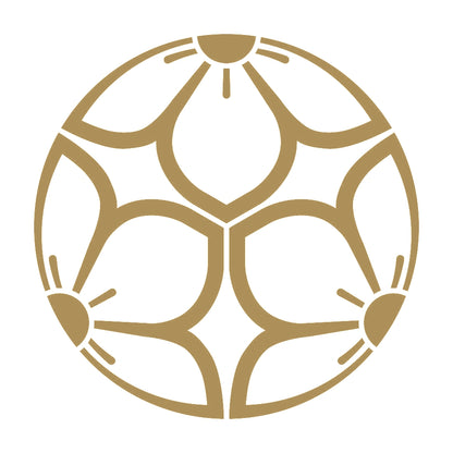 中陰三つ割り桔梗紋 9