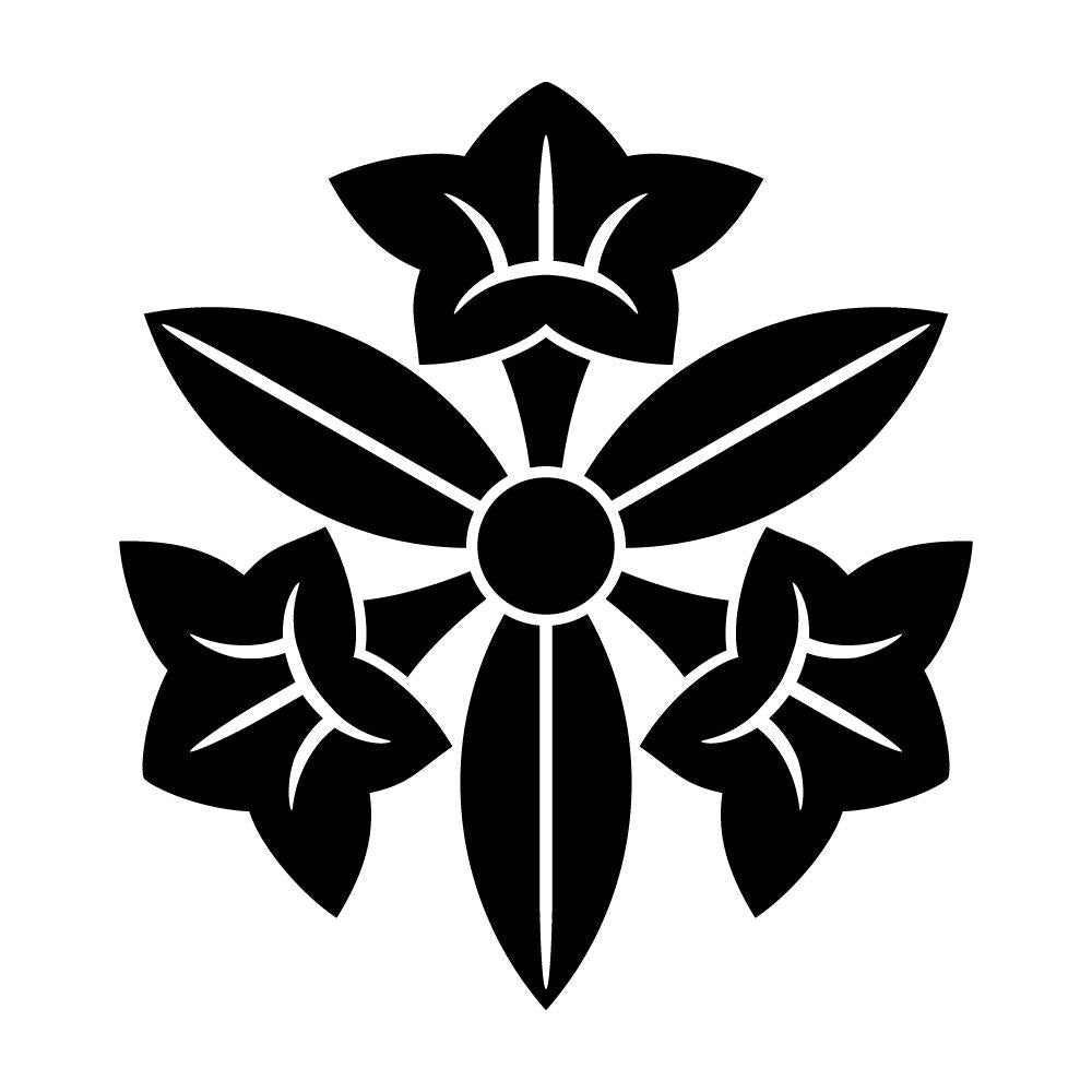三つ葉桔梗紋