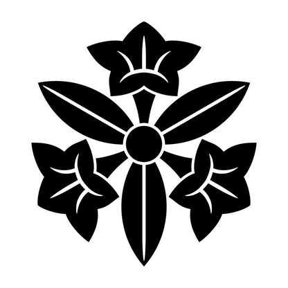 三つ葉桔梗紋