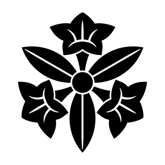 三つ葉桔梗紋