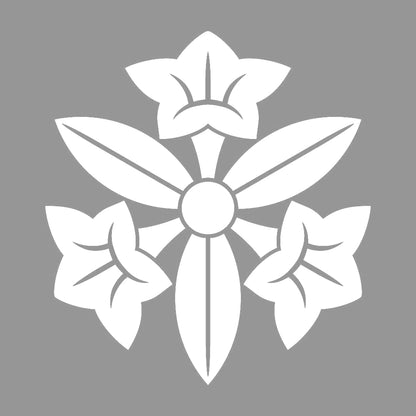 三つ葉桔梗紋 7