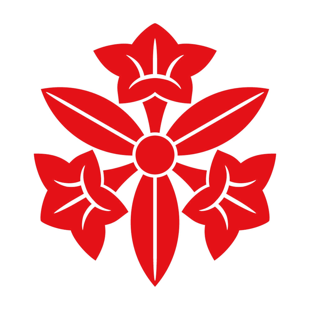 三つ葉桔梗紋 8