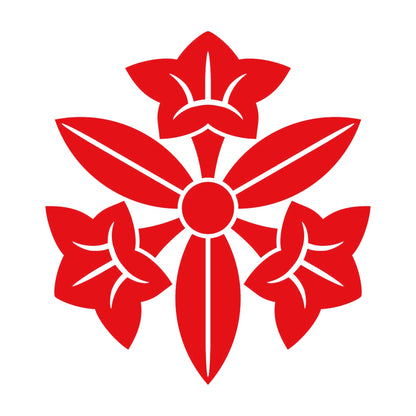 三つ葉桔梗紋 8