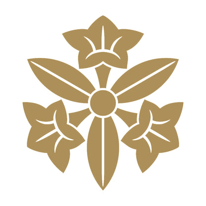 三つ葉桔梗紋 9