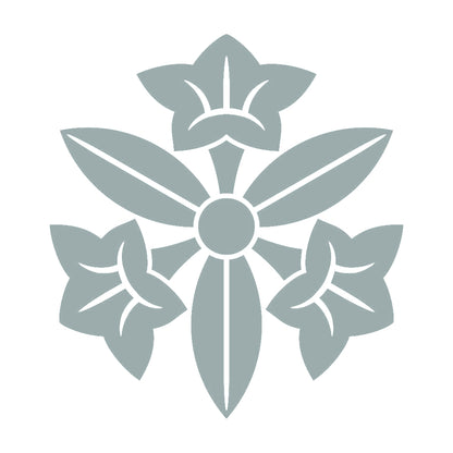 三つ葉桔梗紋 10