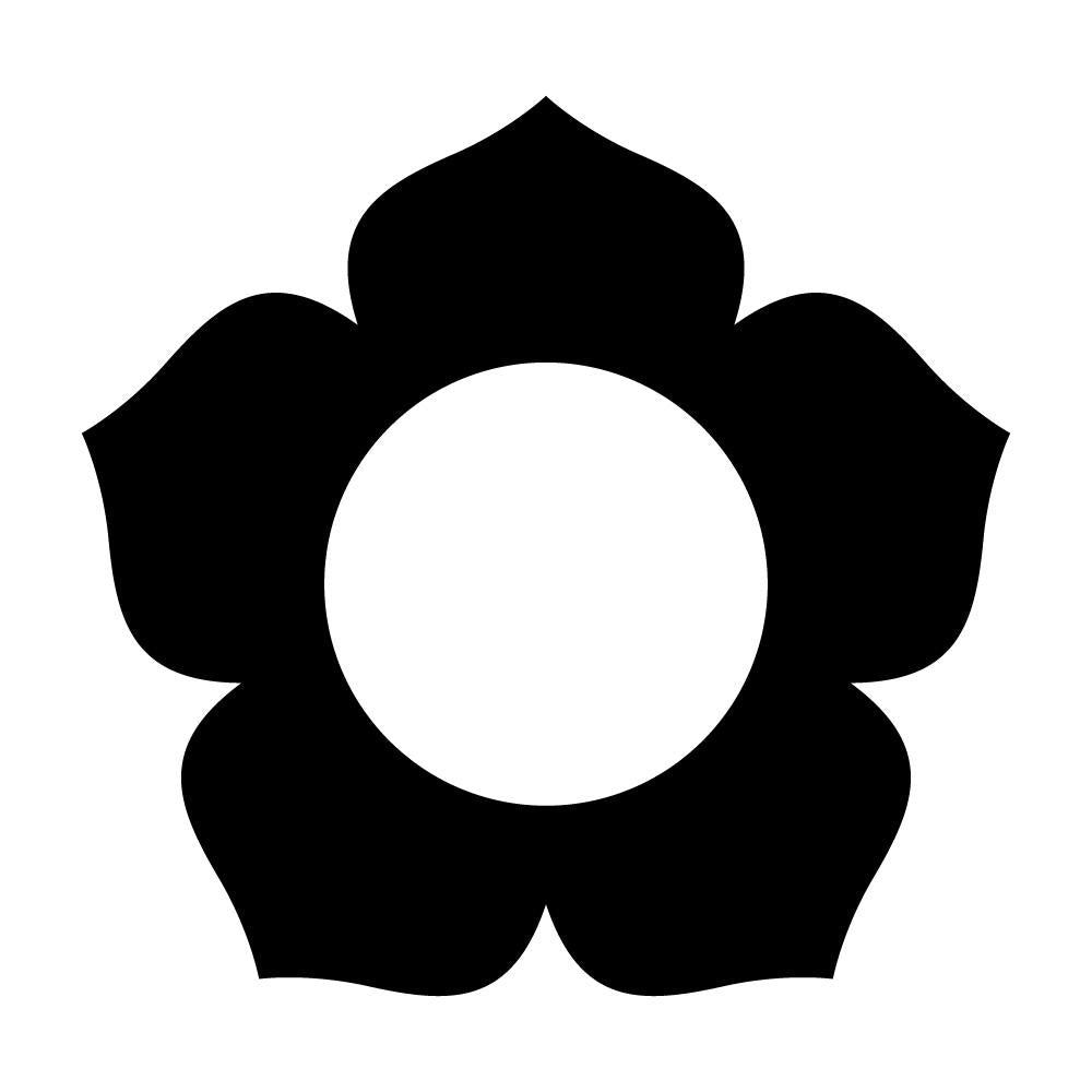 鉄砲桔梗紋