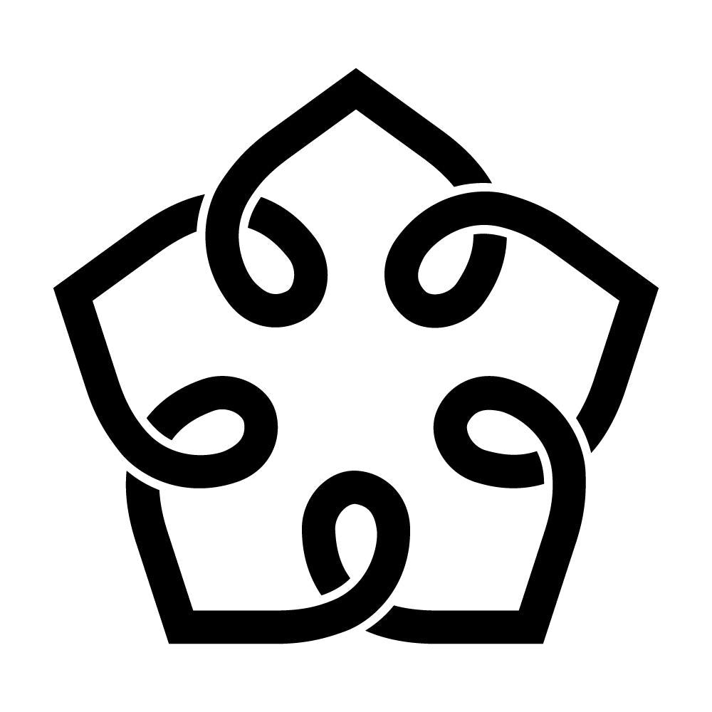 結び桔梗紋