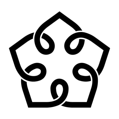 結び桔梗紋
