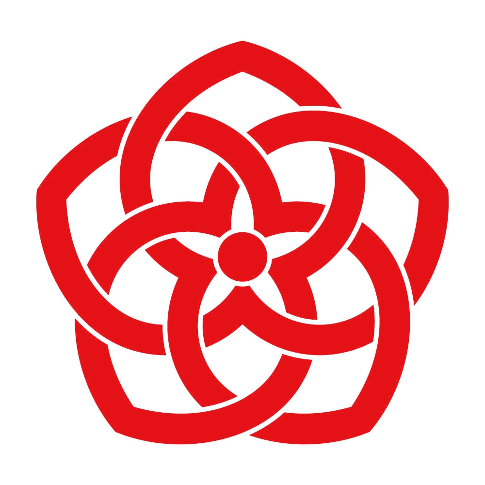 組み桔梗紋 8