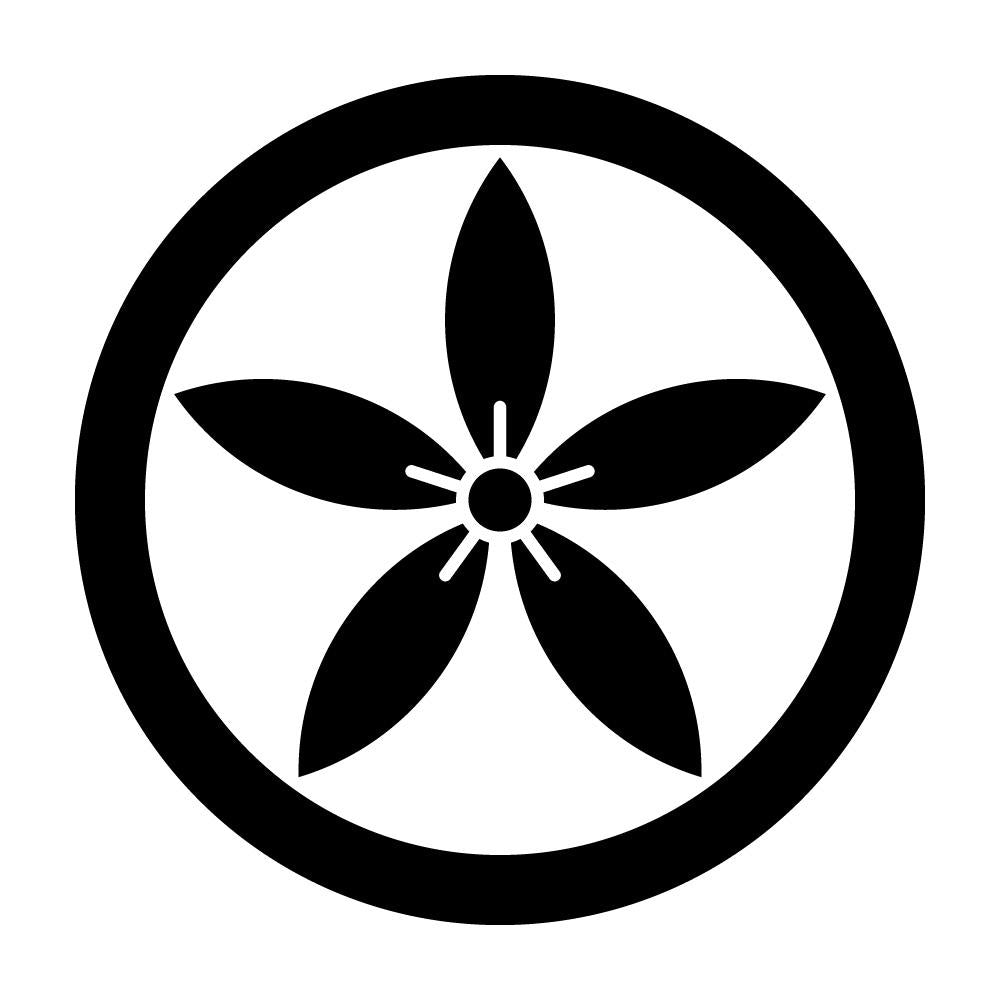 丸に細桔梗紋
